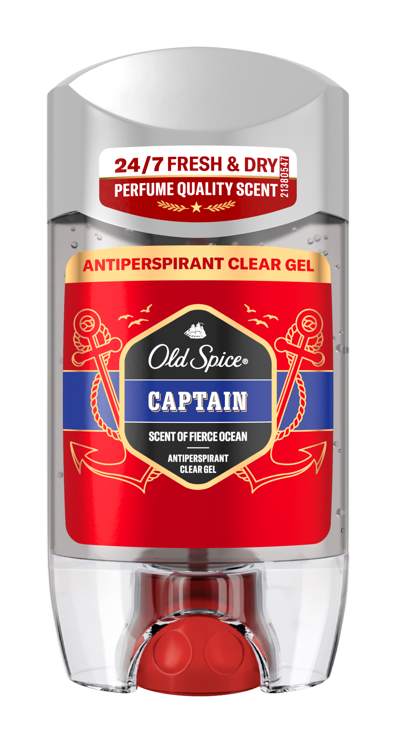 Antiperspirant tuhý gelový pro muže Captain