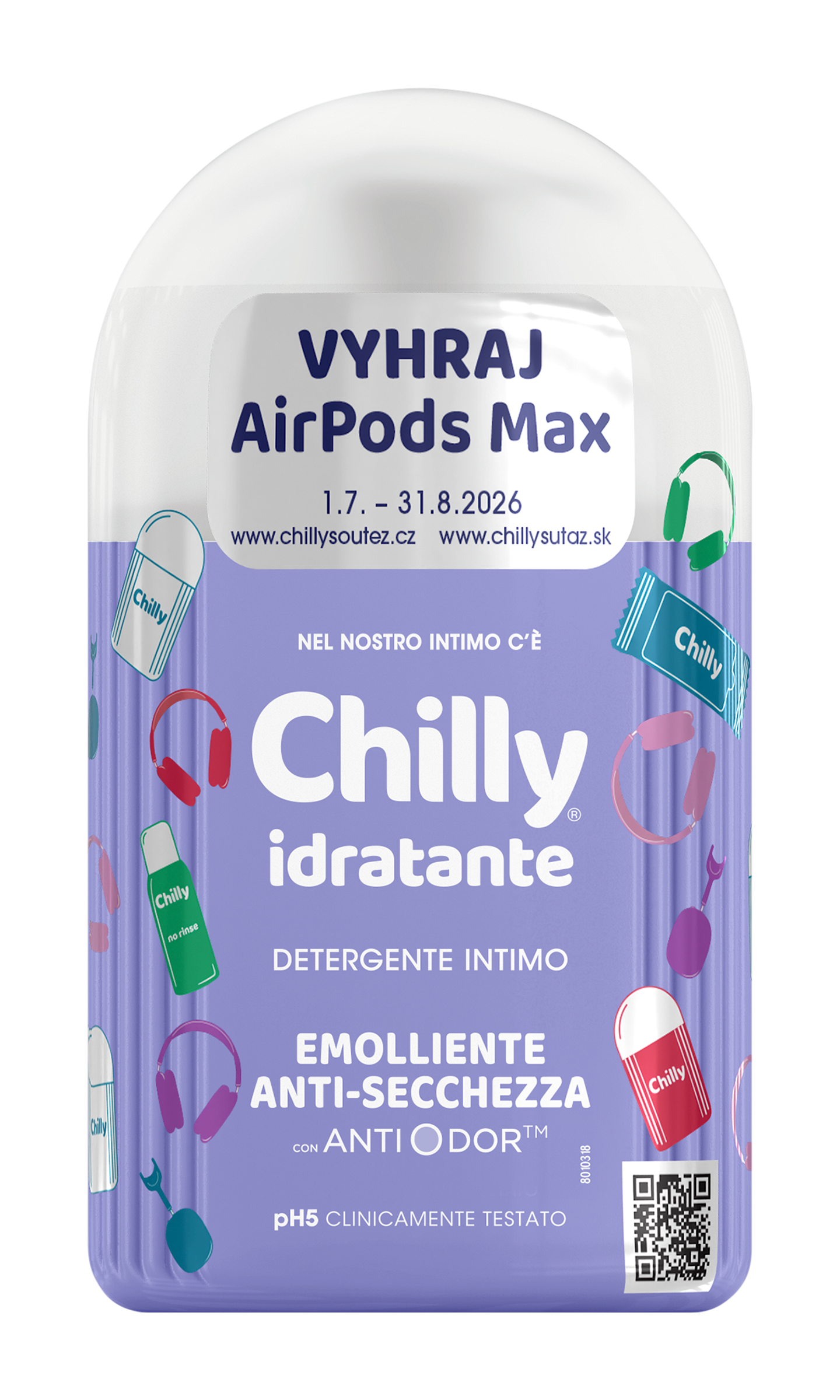 Chilly Intimní hydratační gel 200 ml