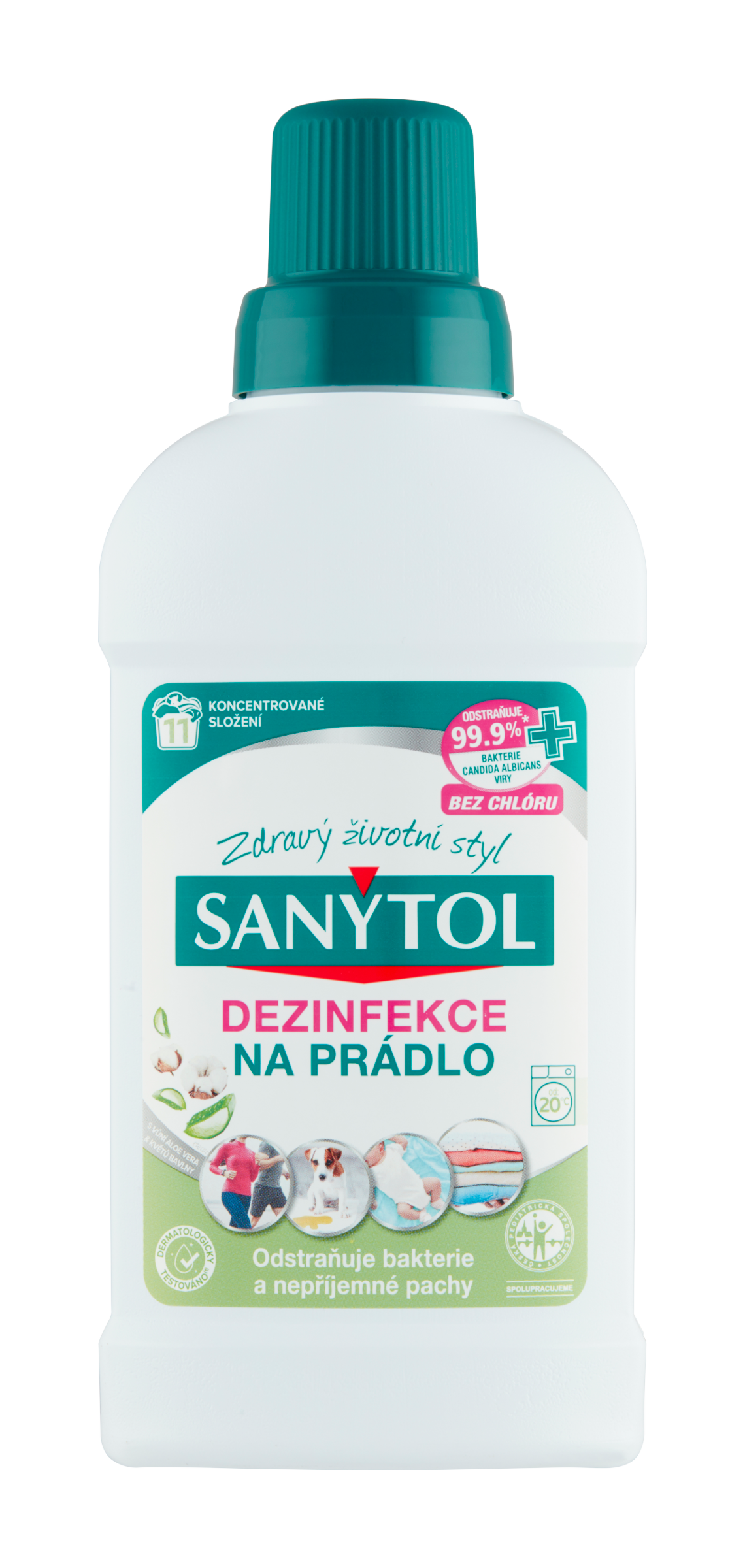 Dezinfekce na prádlo s vůní aloe vera & květů bavlny