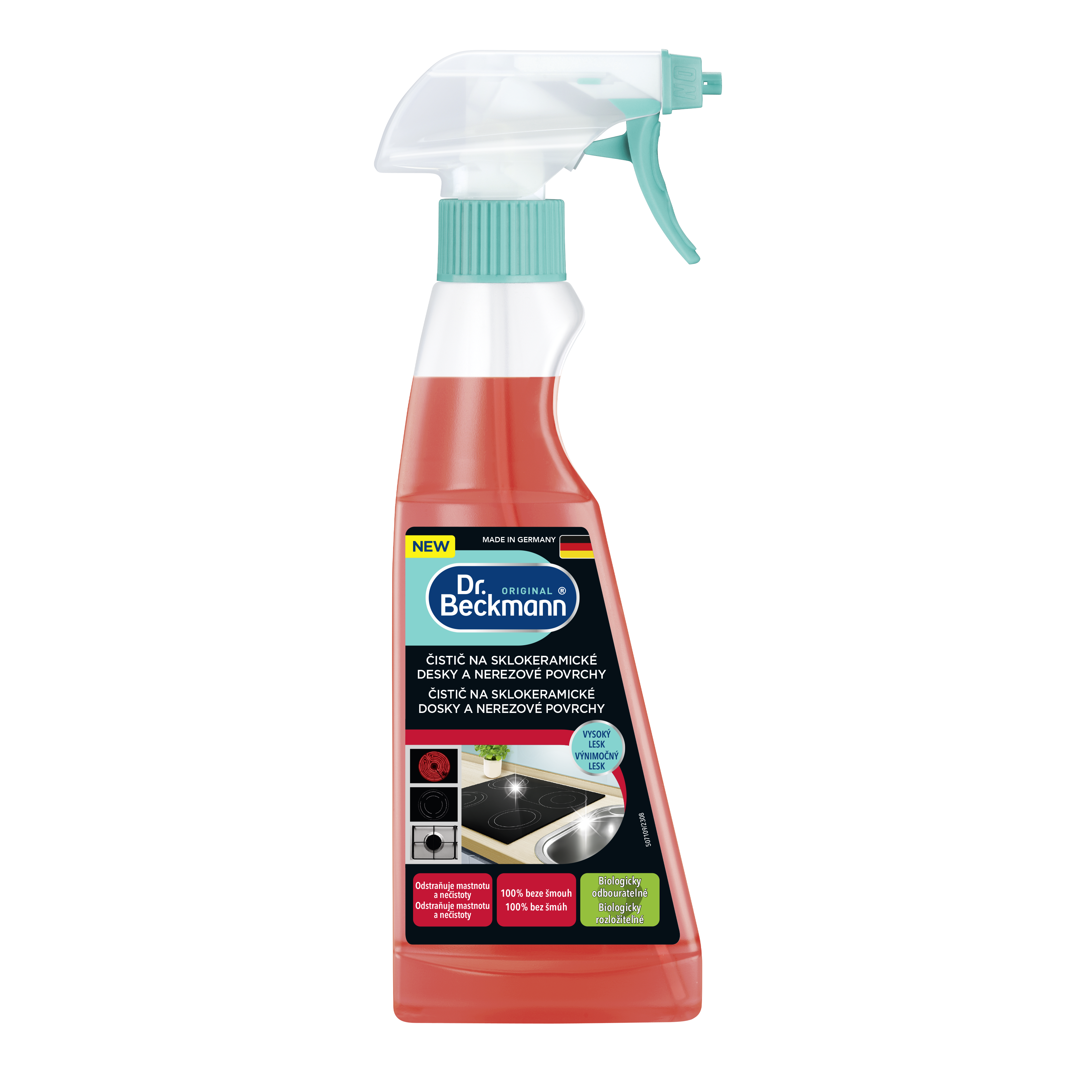 Dr.Beckmann Čistič sklokeramických a indukčních desek 250 ml
