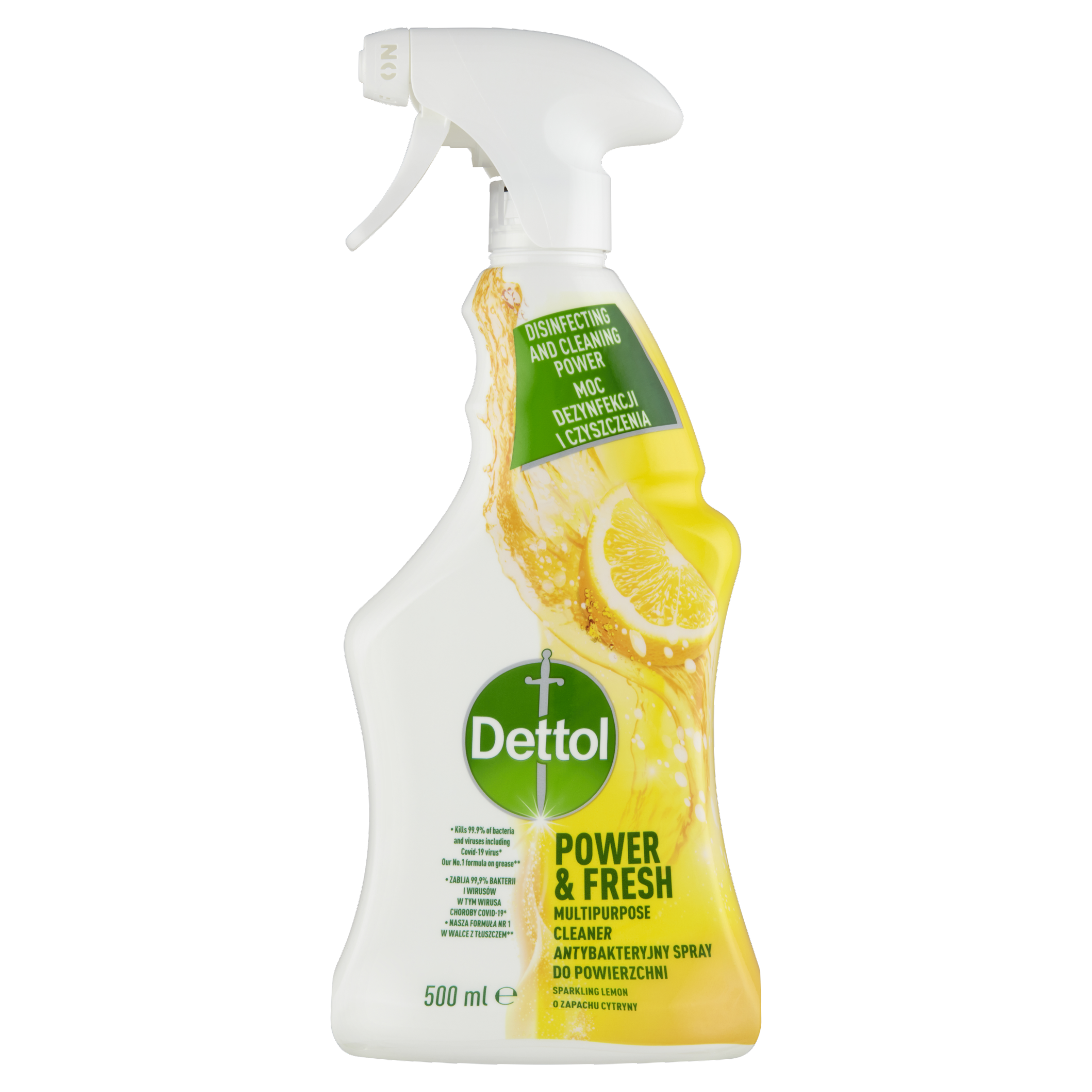 Dettol Antibakteriální sprej na povrchy Citron a limeta 500 ml