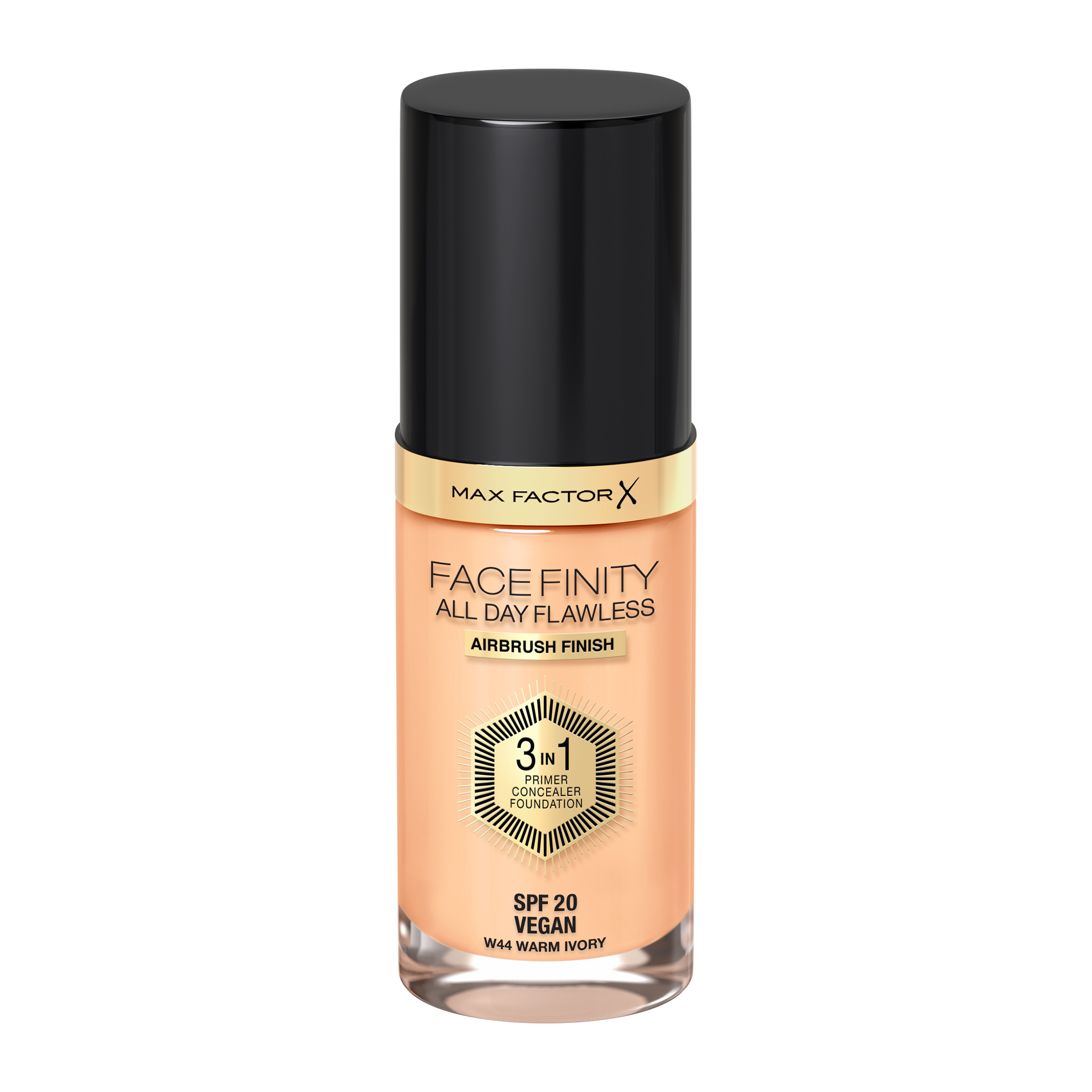 Make-up 3v1 Facefinity All Day Flawless 044 warm ivory