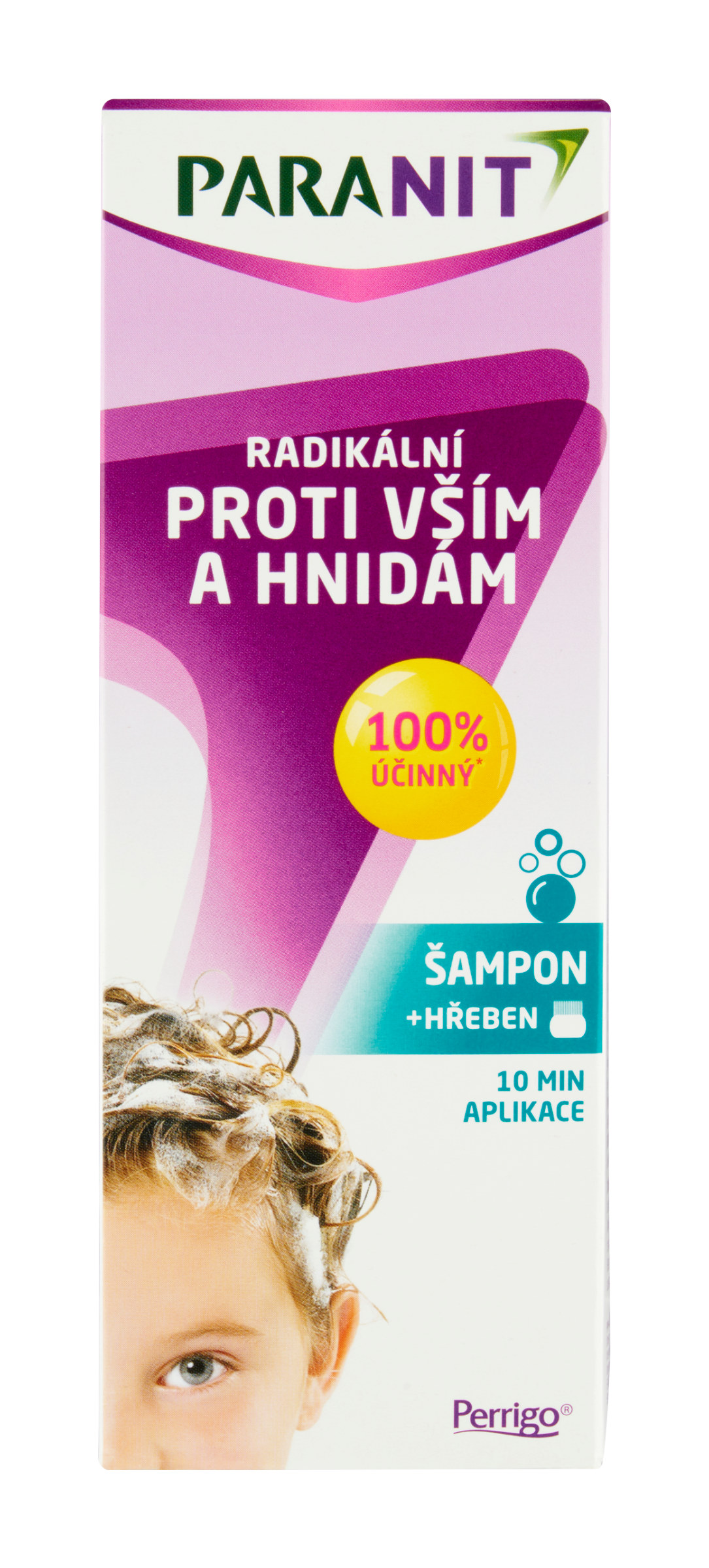 Šampon proti vším a hnidám + hřeben