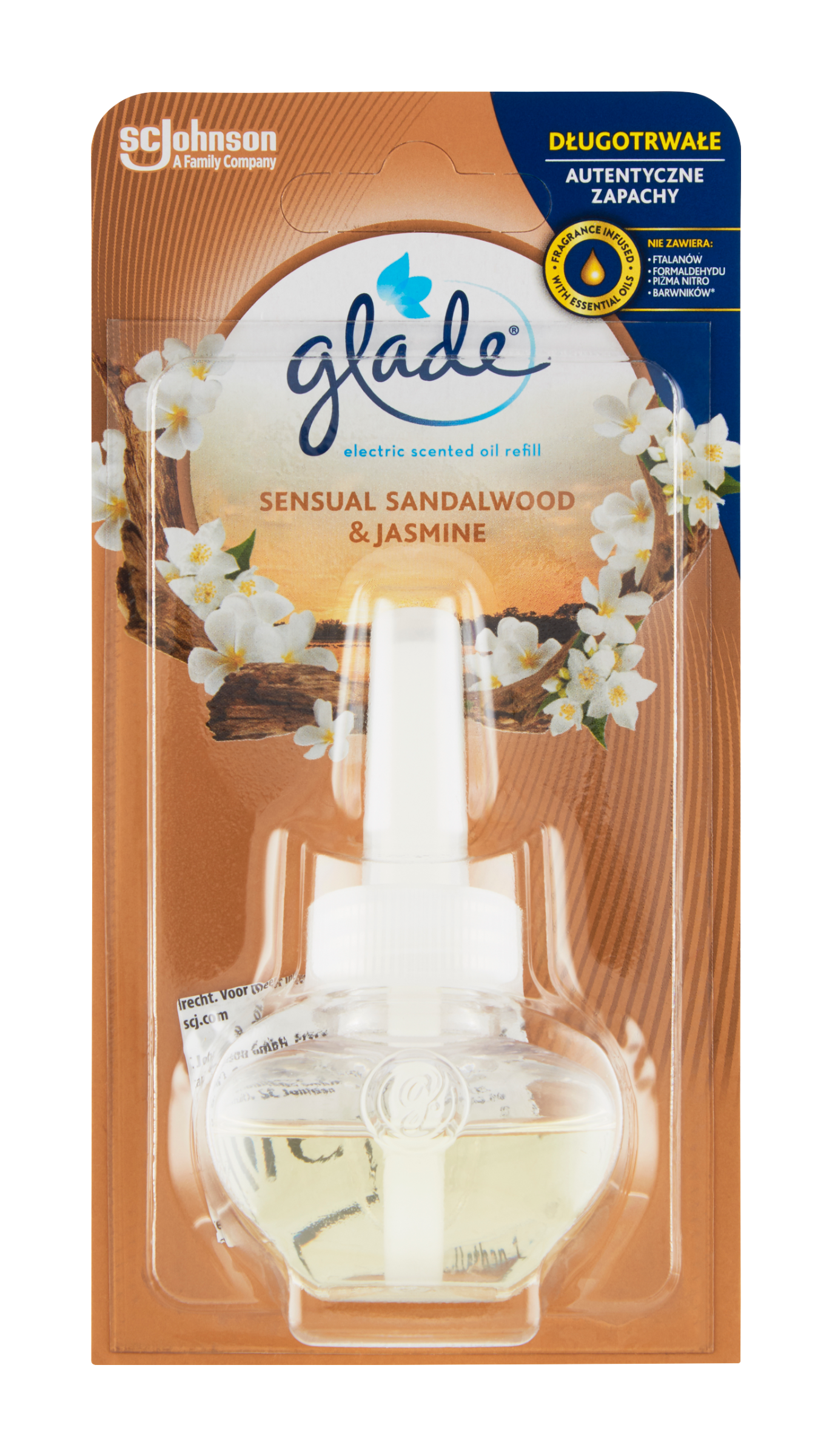 Náplň Electric Scented Oil Sensual Sandalwood & Jasmine 