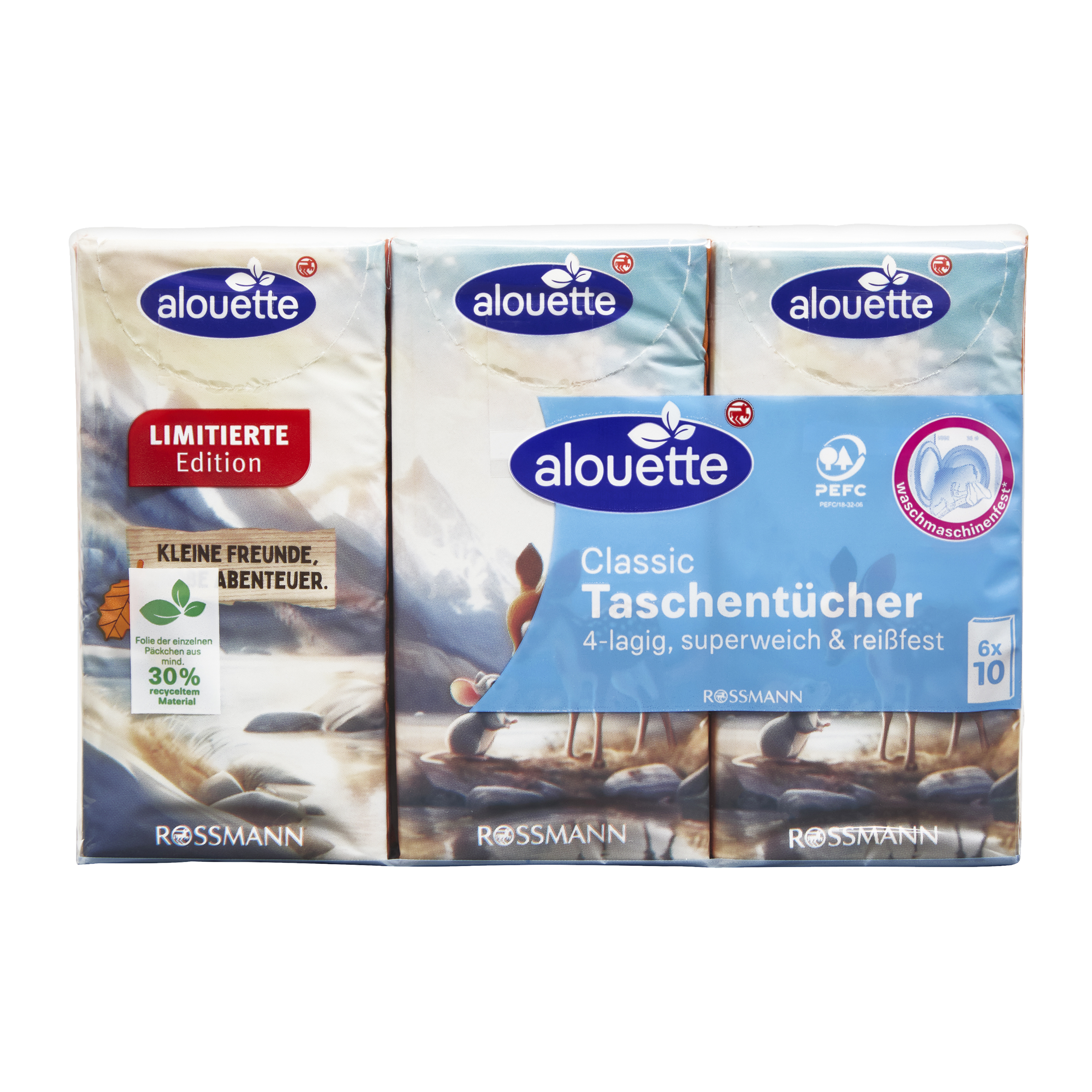 Papírové kapesníky 4vrstvé  Classic