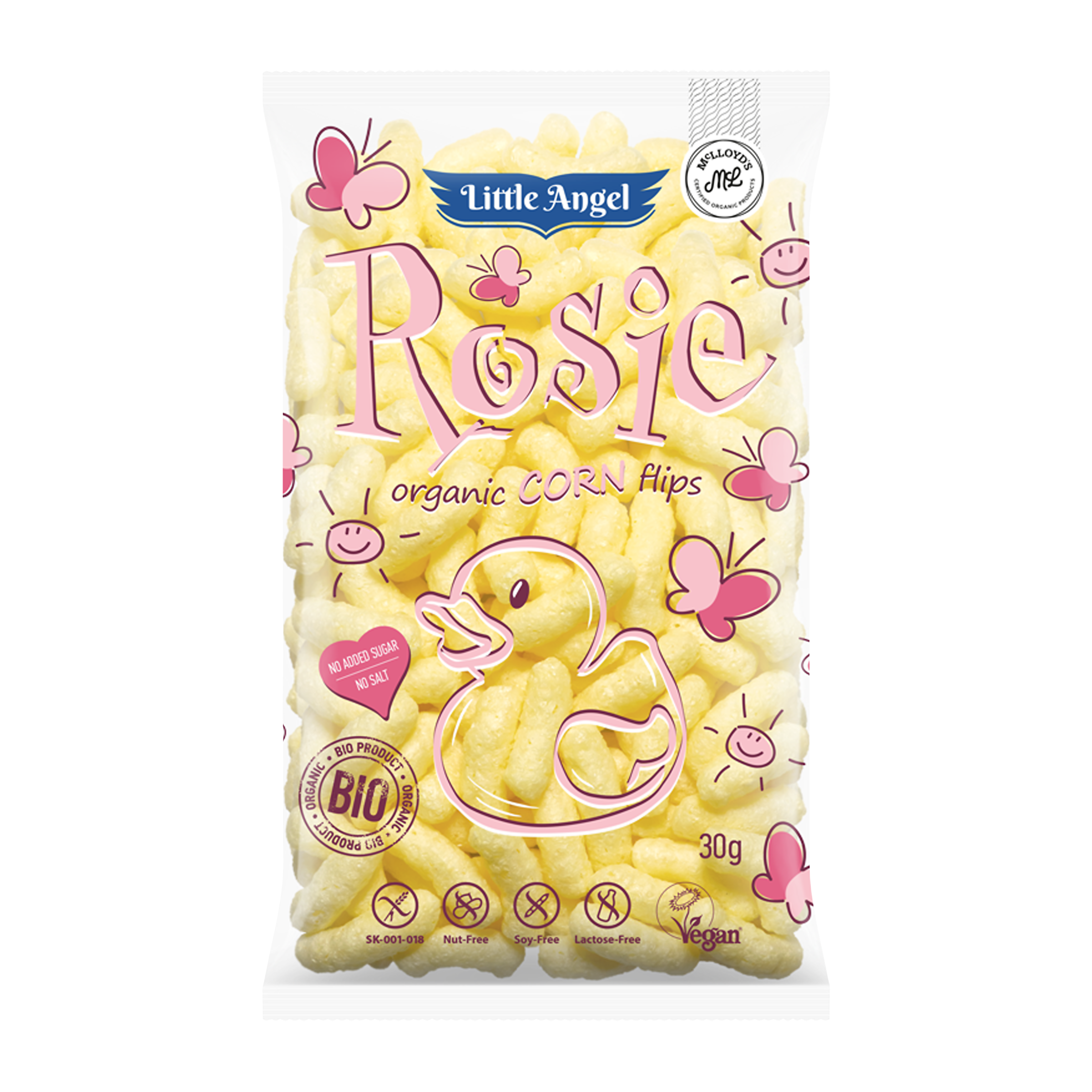 BIO Snack Rosie kukuřičné křupky