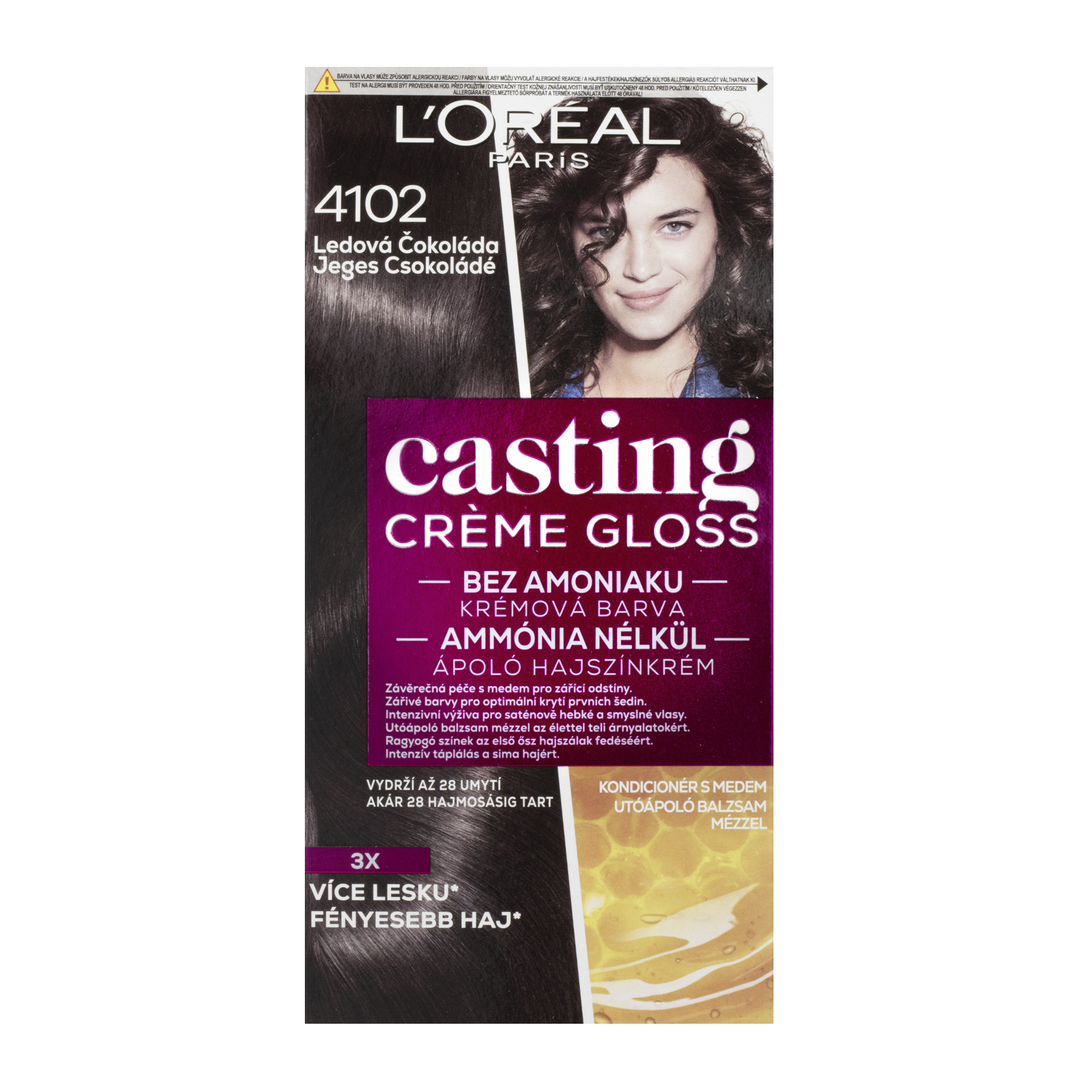 Barva na vlasy Casting Creme Gloss 4102 ledová čokoláda