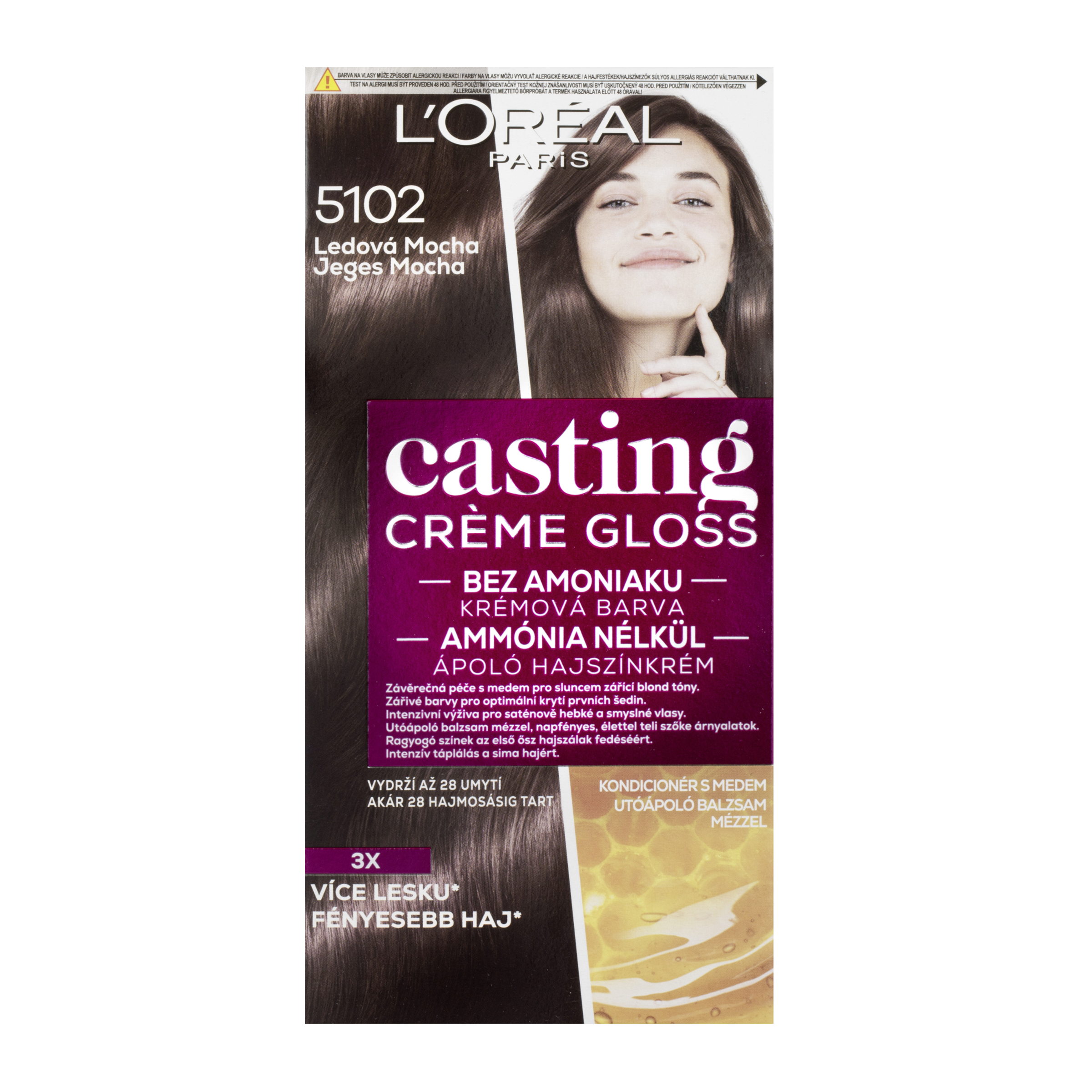 Barva na vlasy Casting Creme Gloss 5102 ledová Mocha