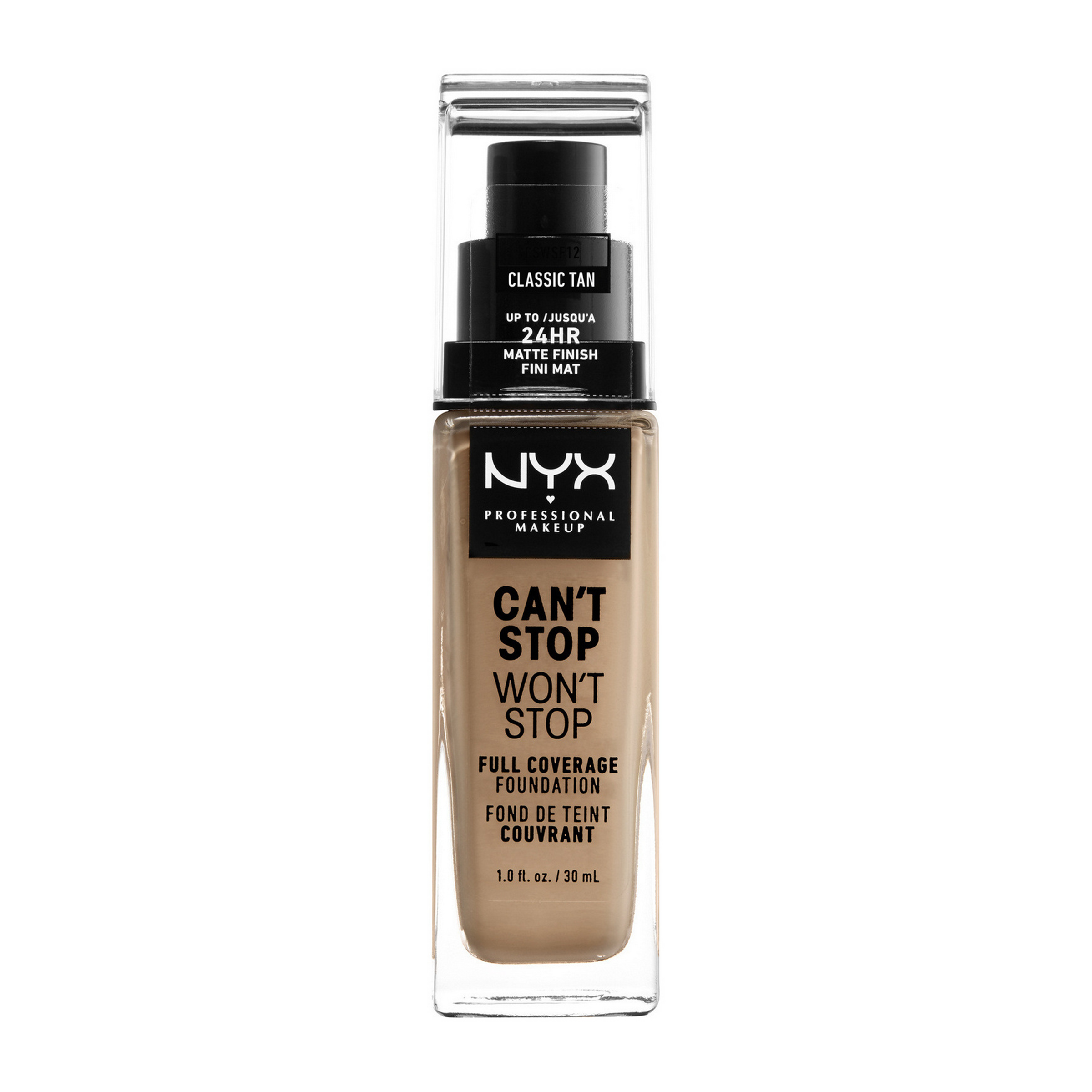 Make-up Can't Stop Won't Stop 24H 12 Classic Tan