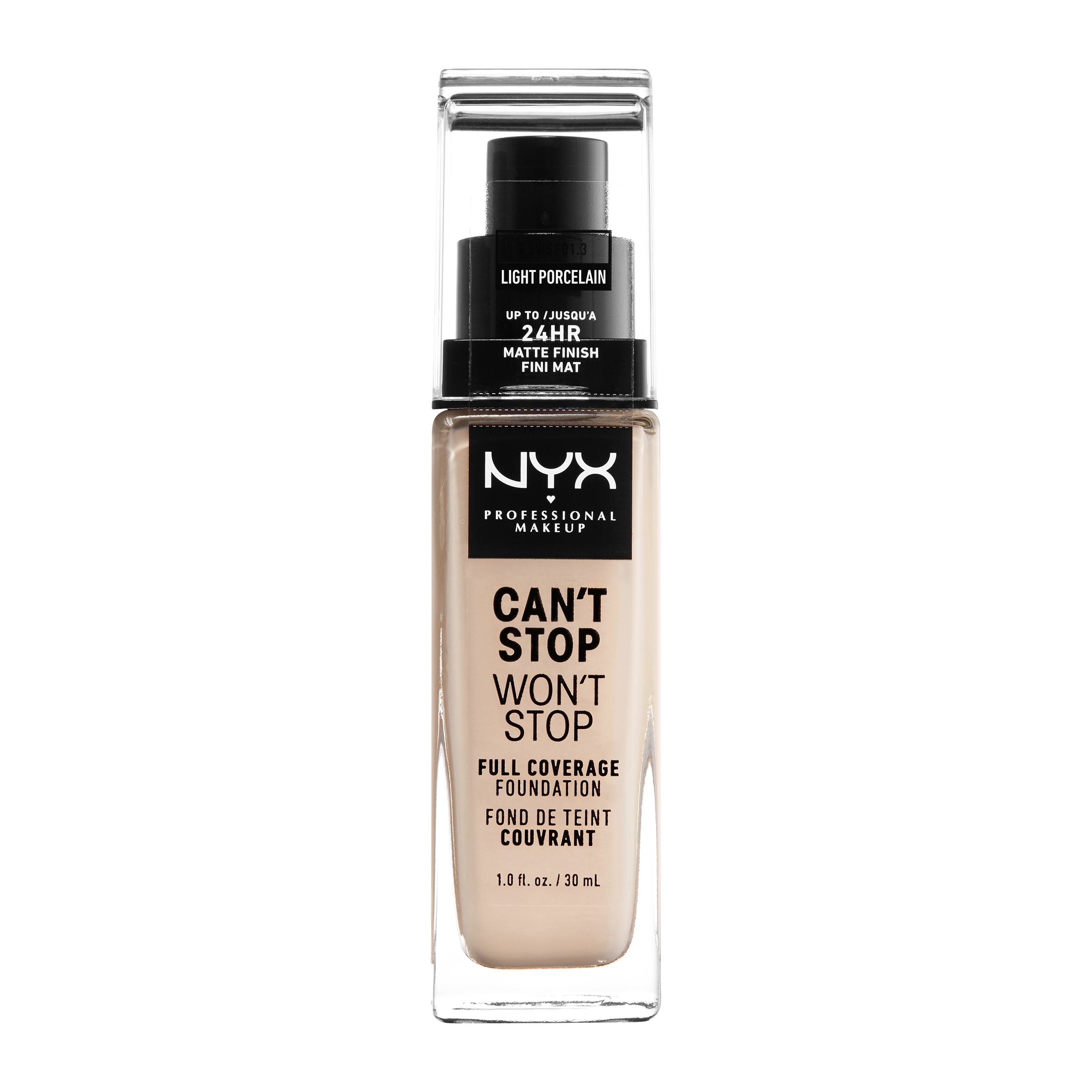 Make-up Can't Stop Won't Stop 24H 1.3 Light Porcelain