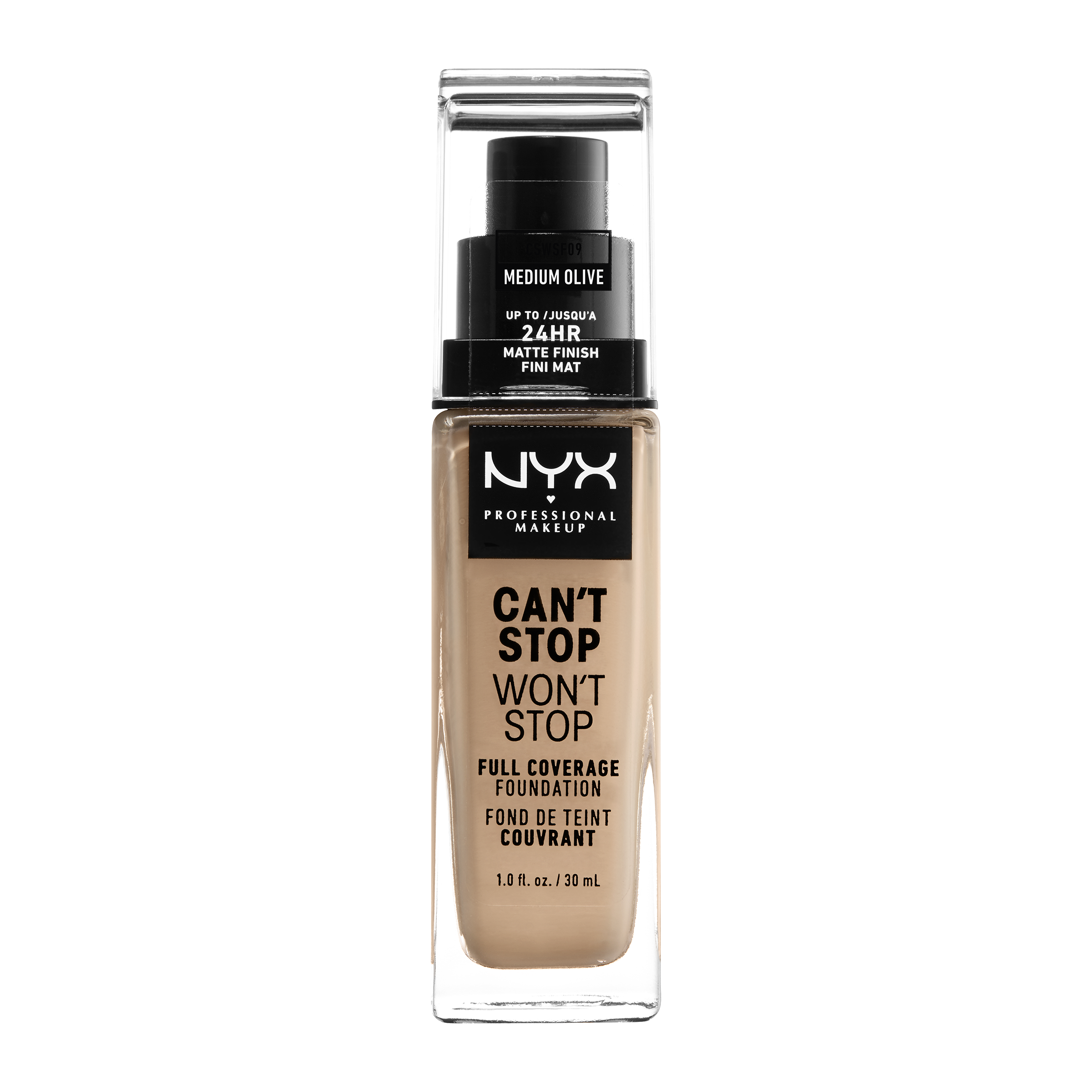 Make-up Can't Stop Won't Stop 24H 09 Medium Olive