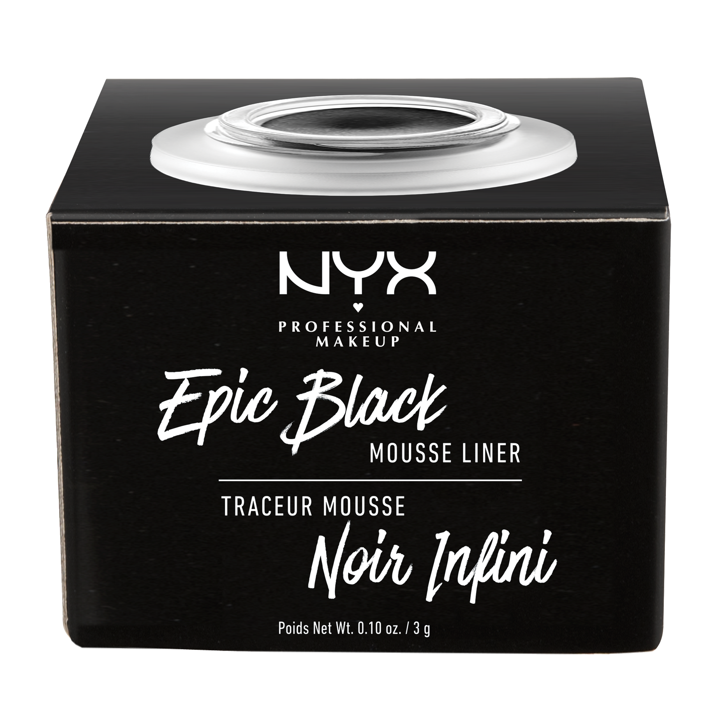 Oční linky Epic Black Mousse voděodolné