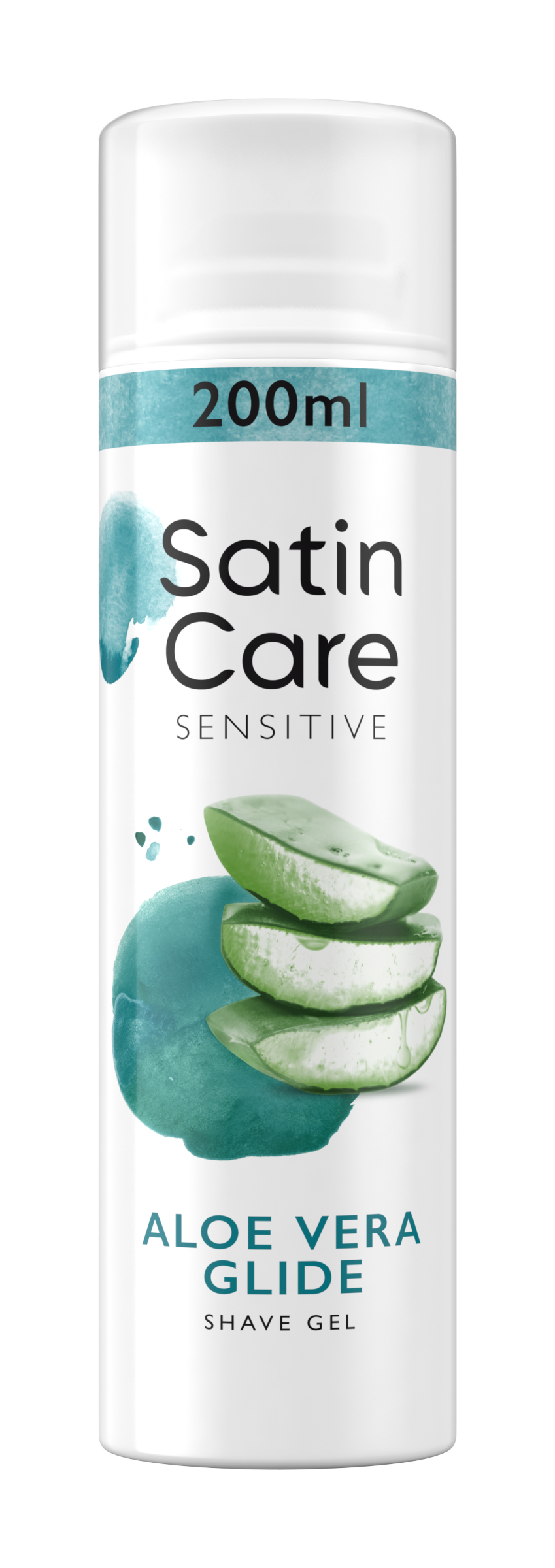 Gel na holení Satin Care Sensitive Aloe Vera Glide