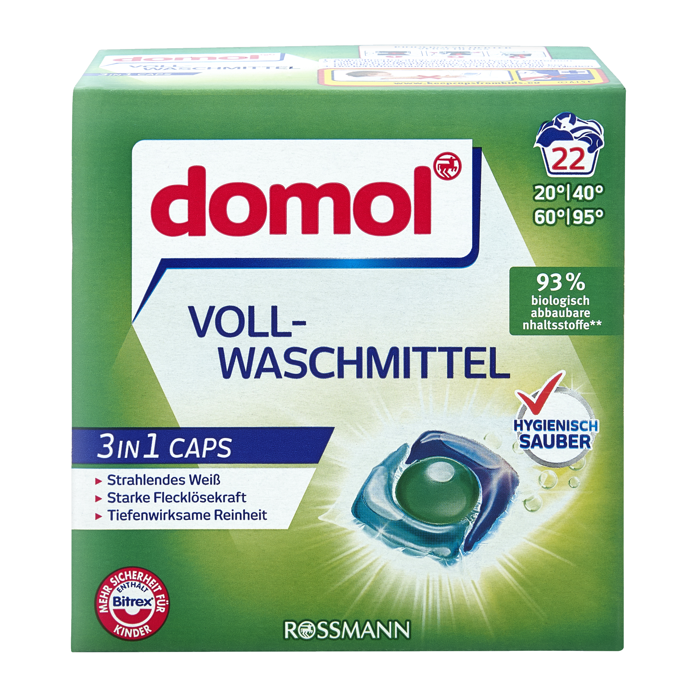 Kapsle na praní 3v1