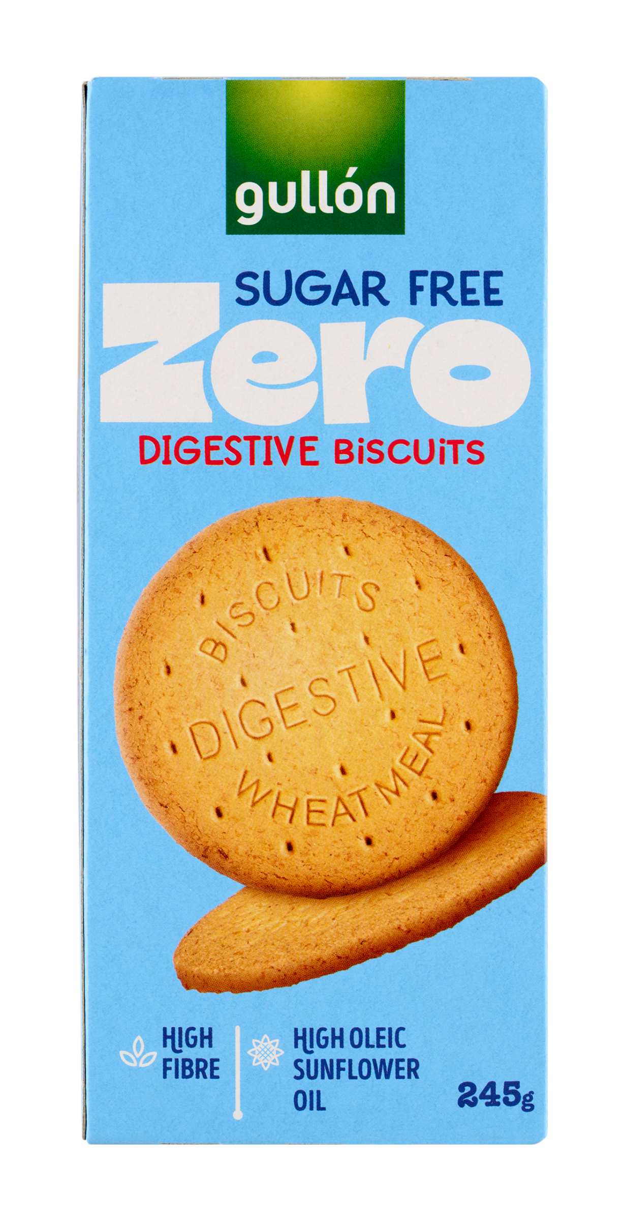 Gullón Celozrnné sušenky Zero Digestive 245 g