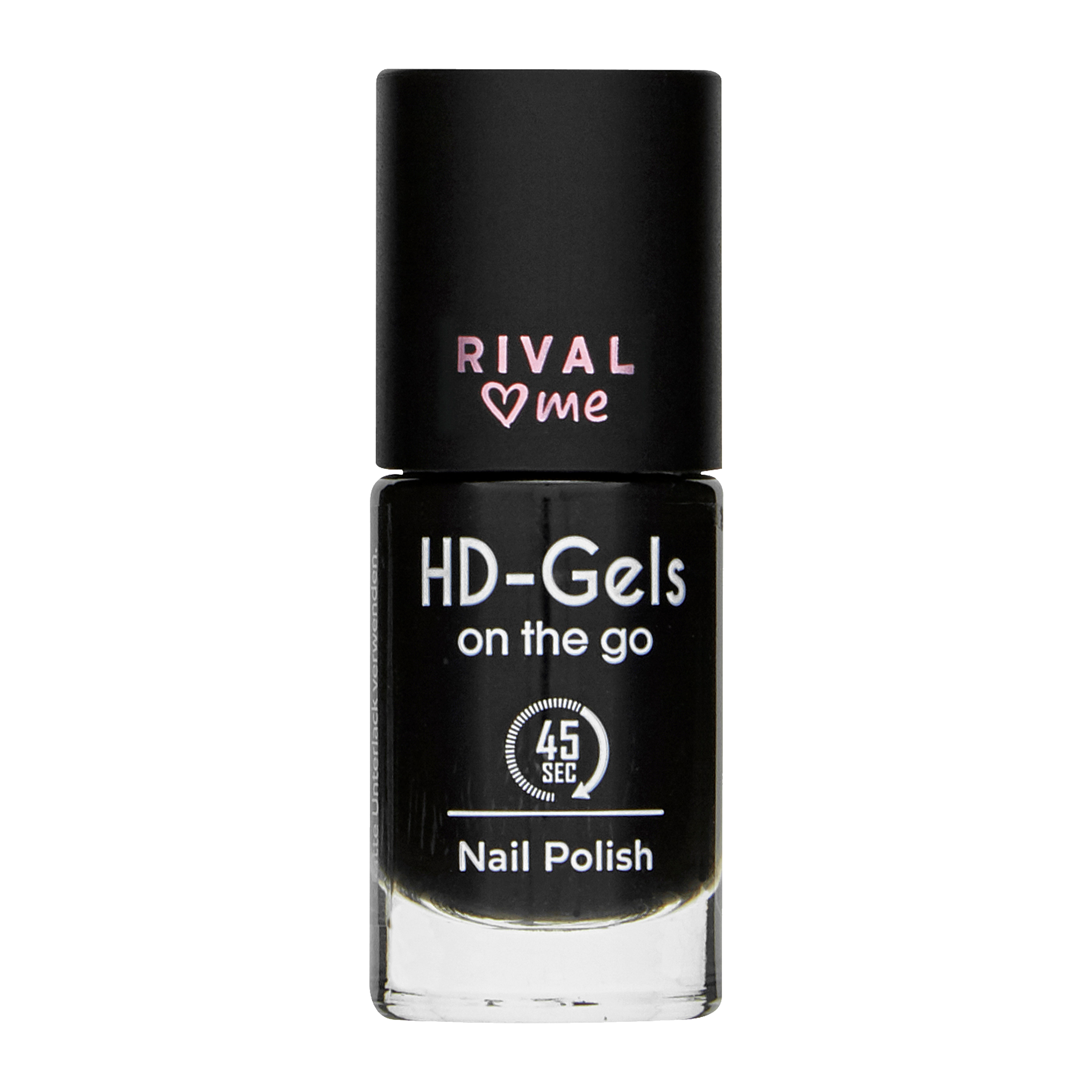 Lak na nehty HD-Gels on the go 30 Mystic Black