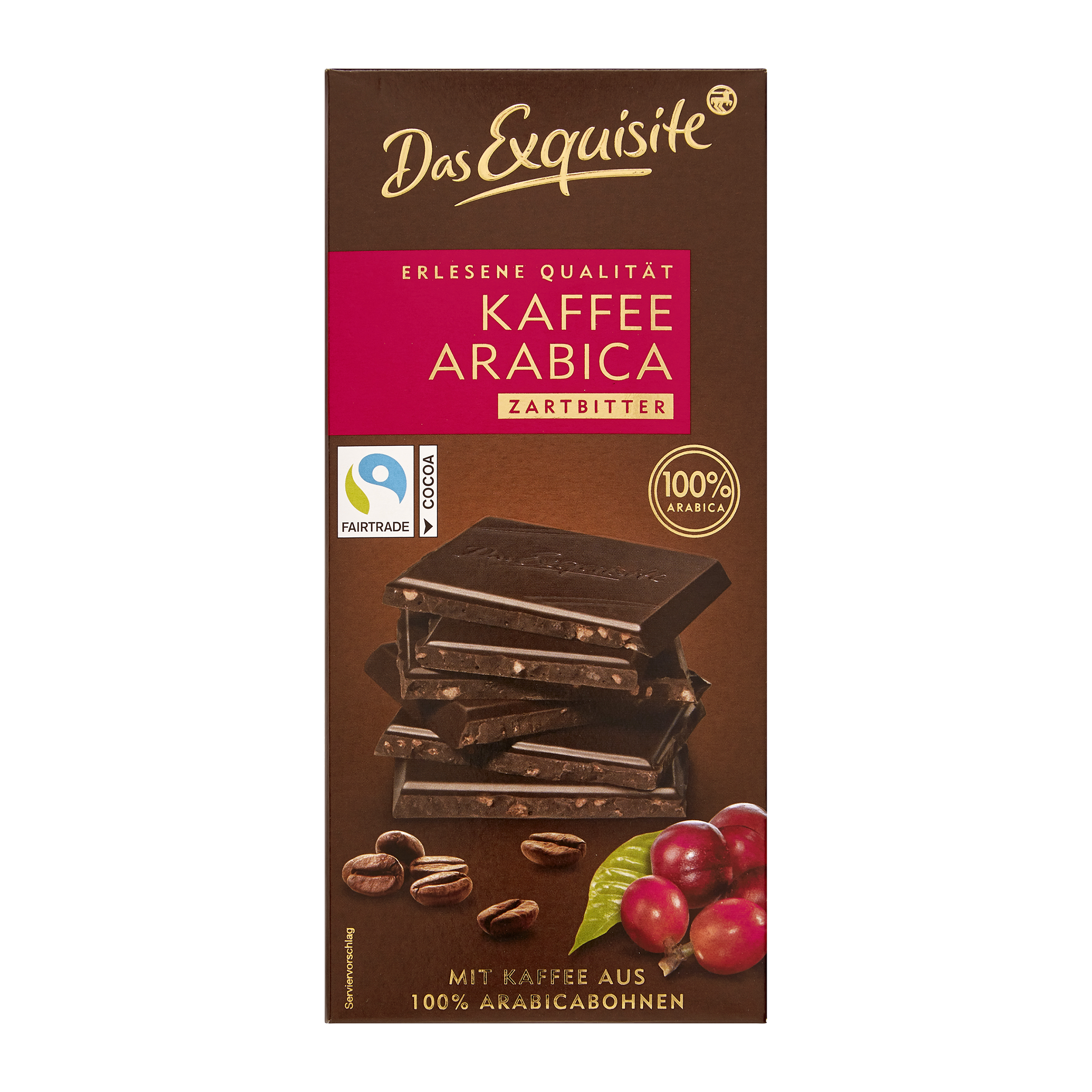 Hořká čokoláda s kávovými zrnky Arabica