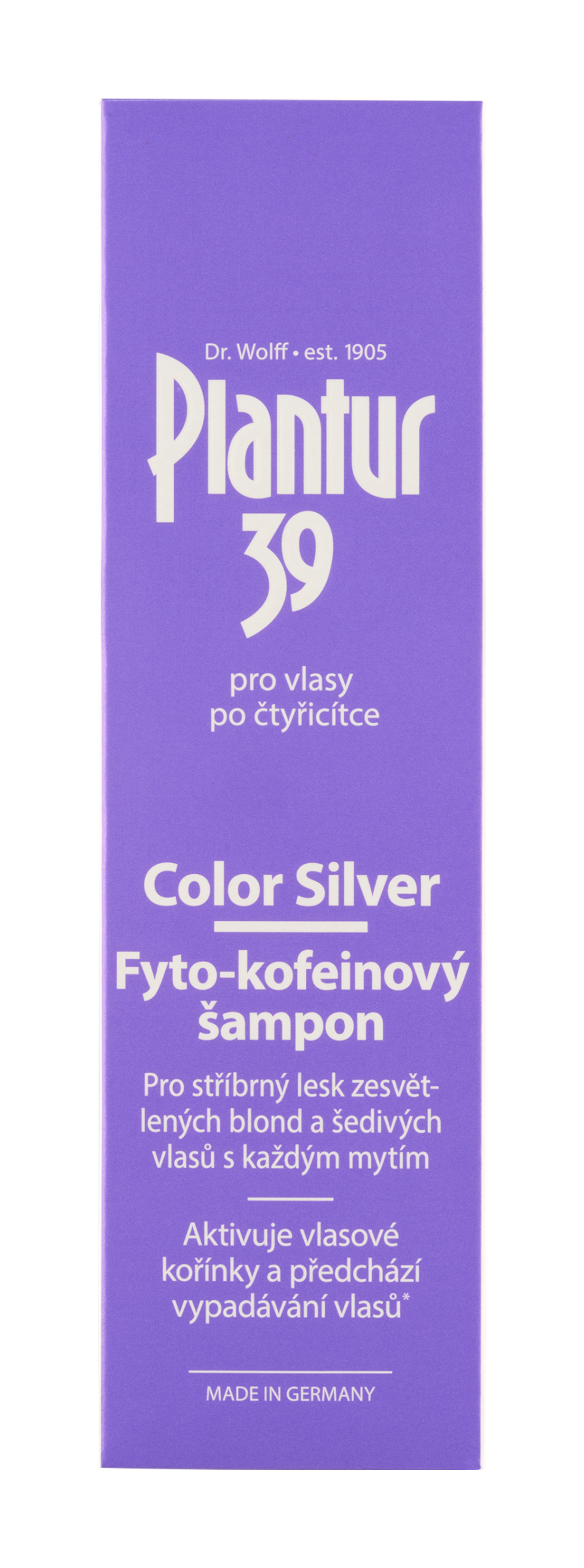 Šampon Color Silver s fyto-kofeinem