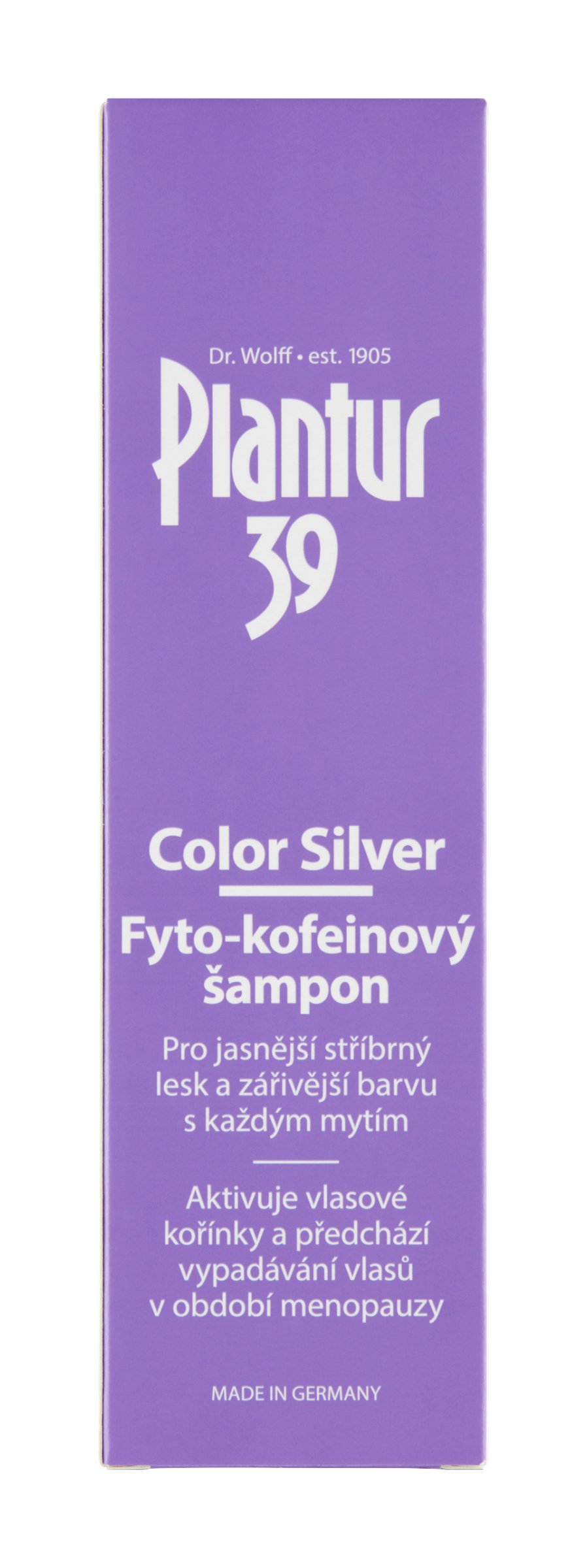 Šampon Color Silver s fyto-kofeinem