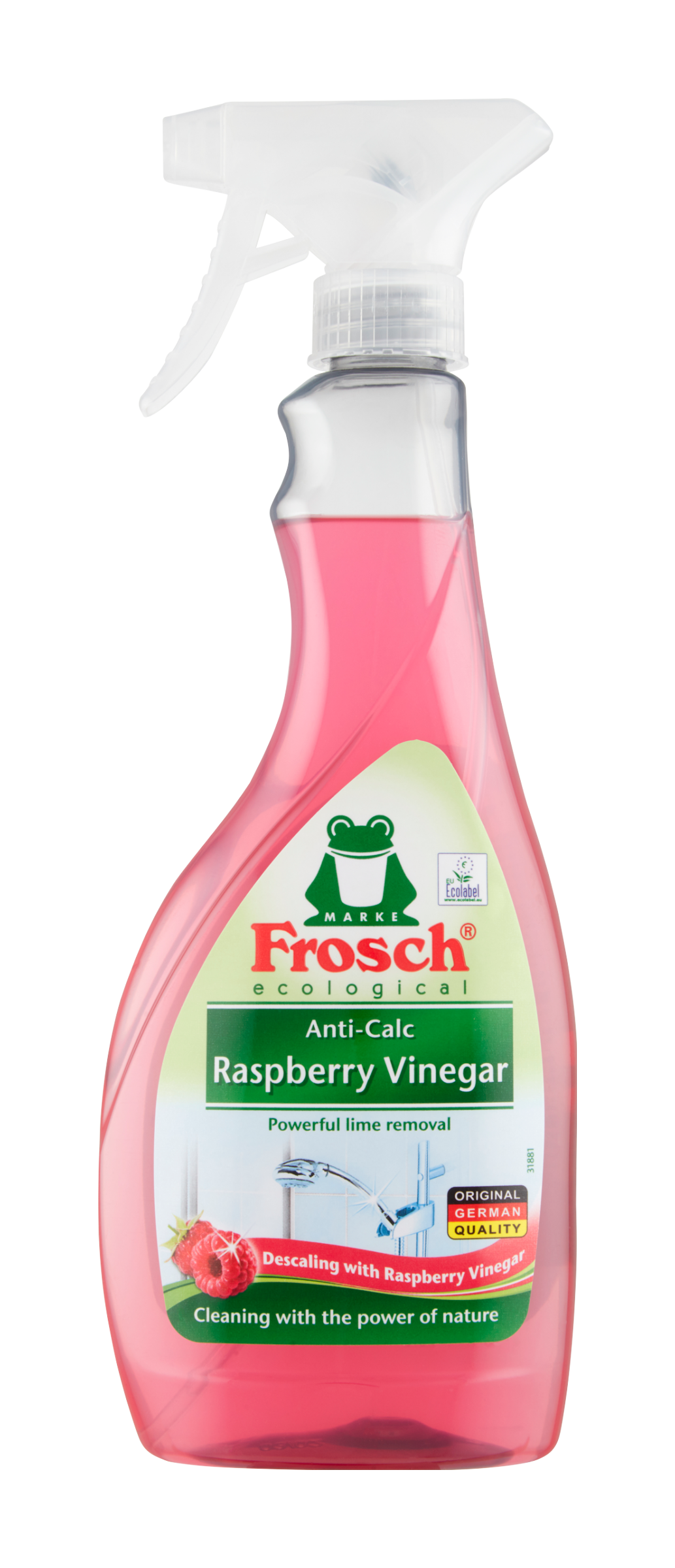 Frosch Eko čistič vodního kamene s malinovým octem 500 ml