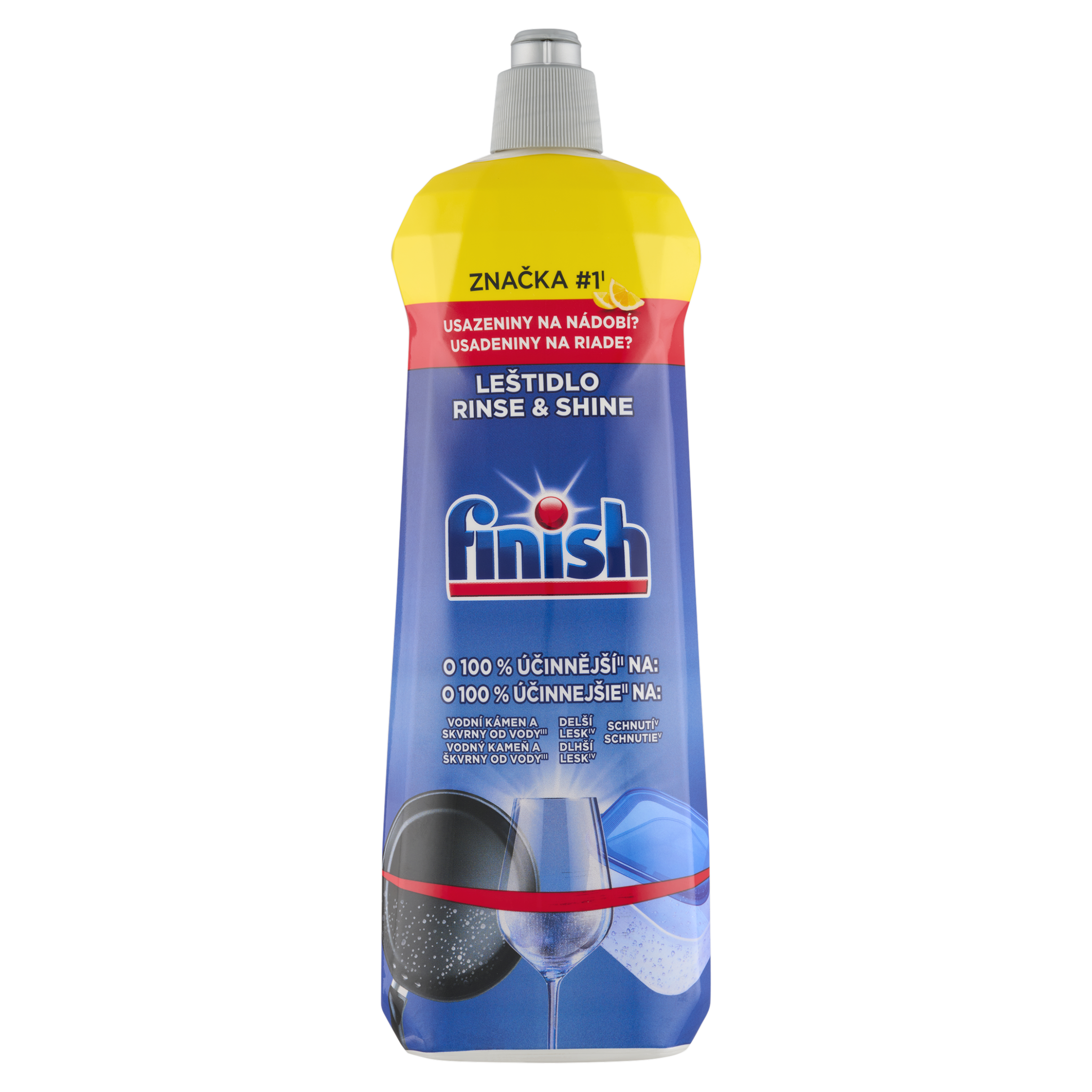 Leštidlo Rinse & Shine Lemon 800 ml