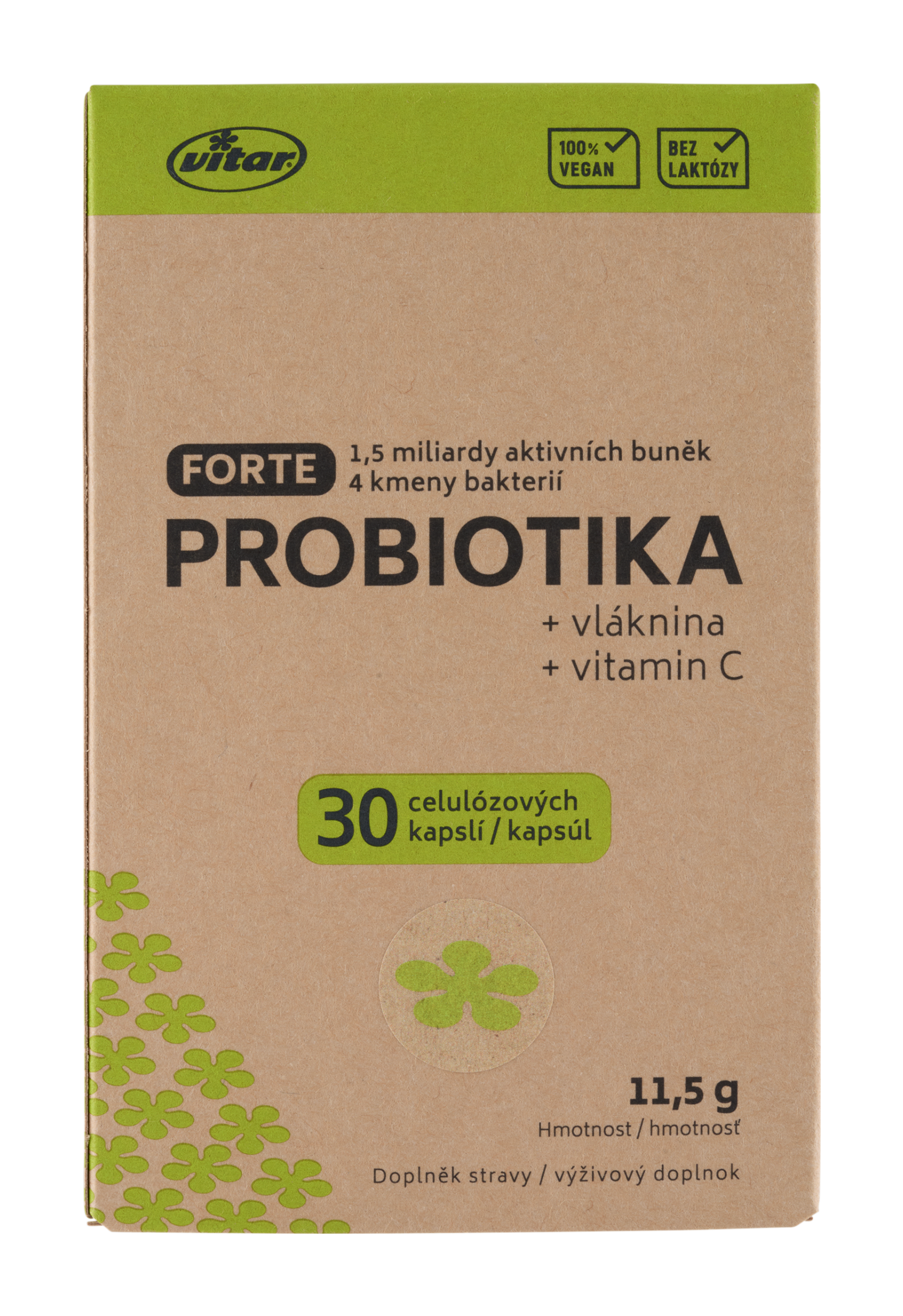 Vitar Probiotika Forte, doplněk stravy 30 ks