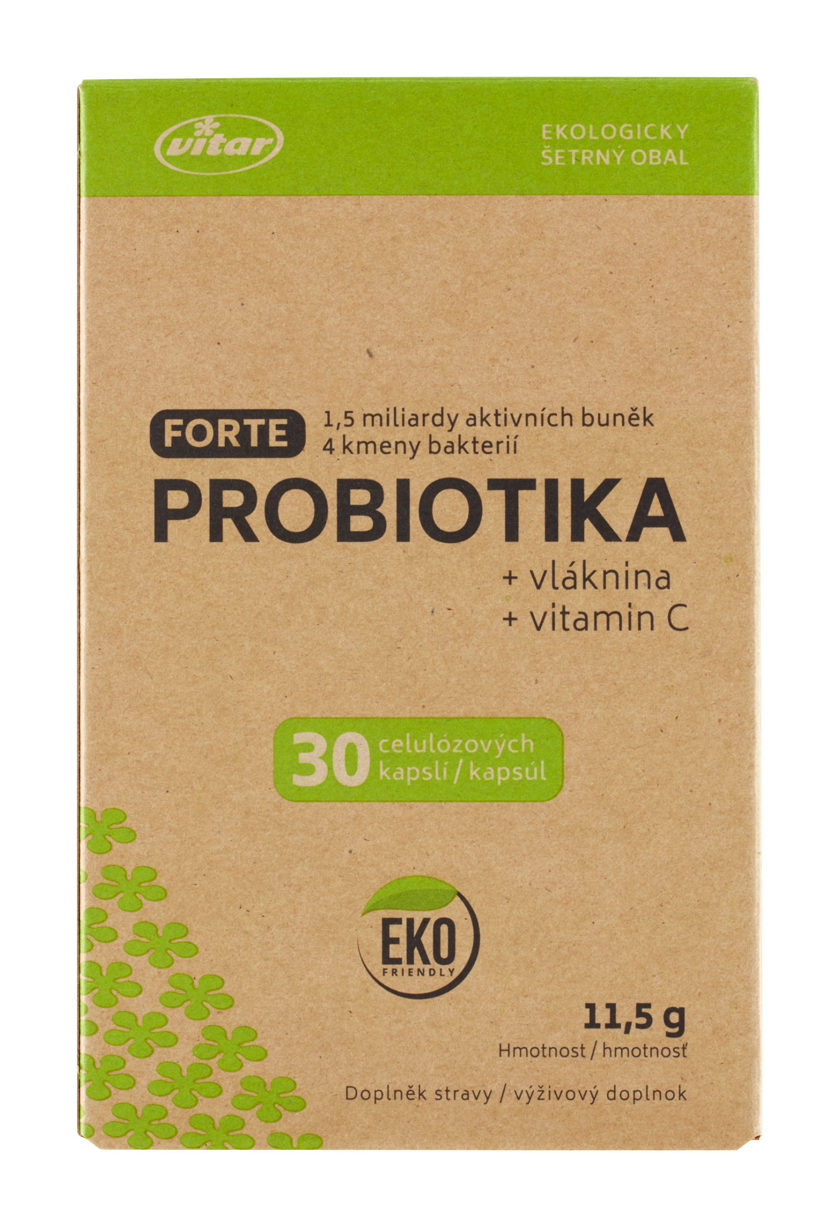 Vitar Probiotika Forte, doplněk stravy 30 ks