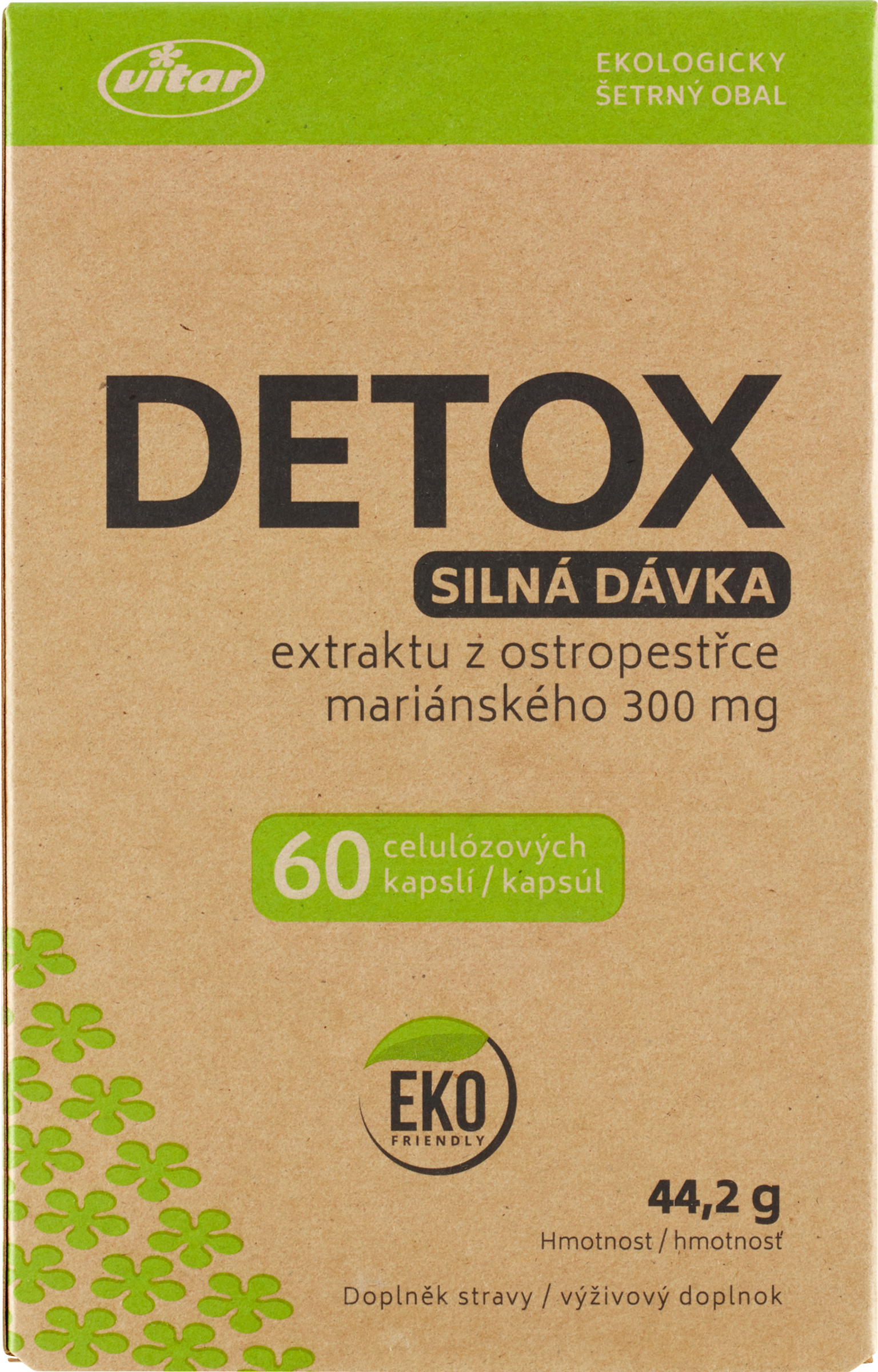 Vitar Detox, doplněk stravy 60 ks