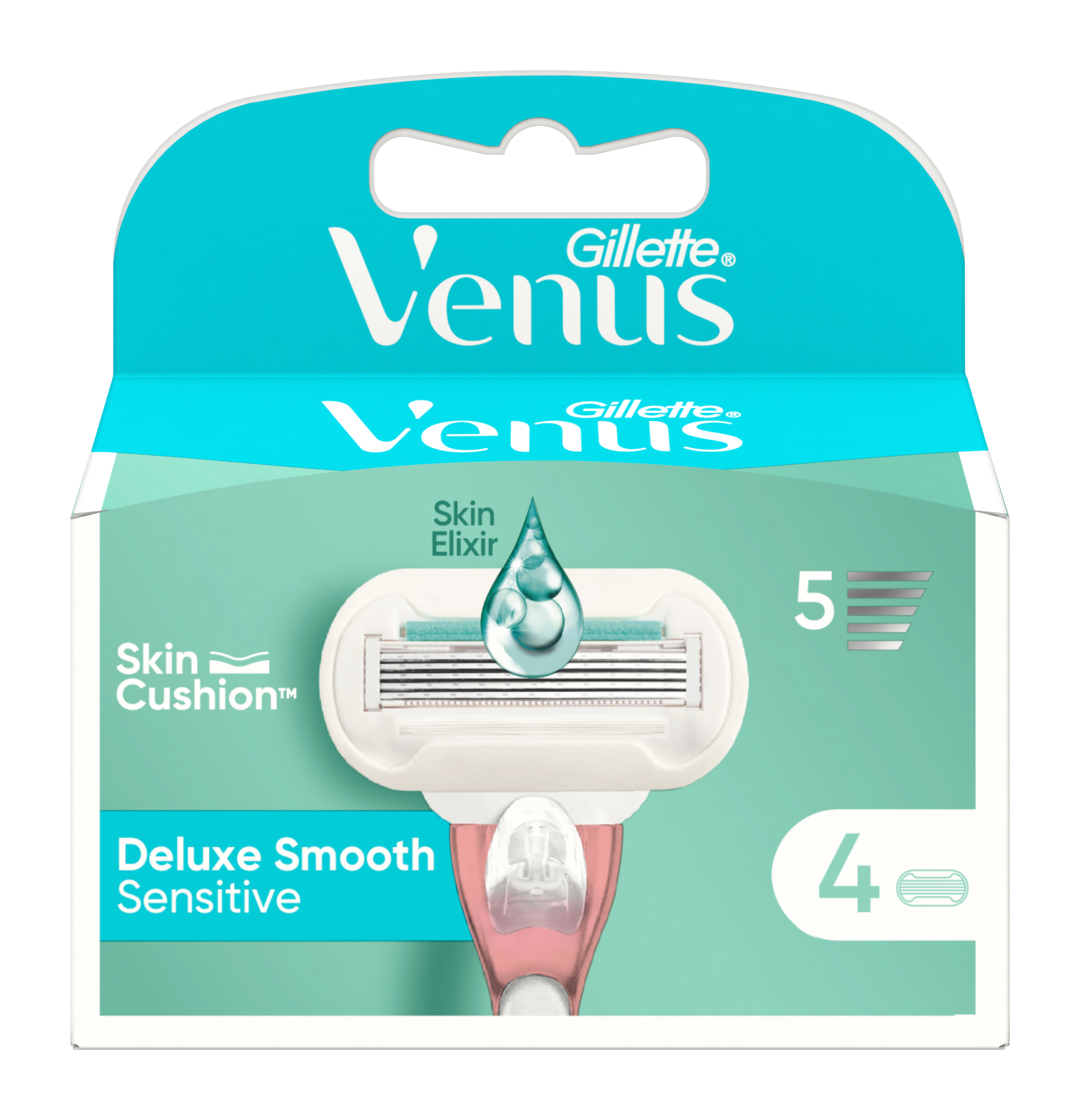 Náhradní holicí hlavice Venus Sensitive Deluxe Smooth 