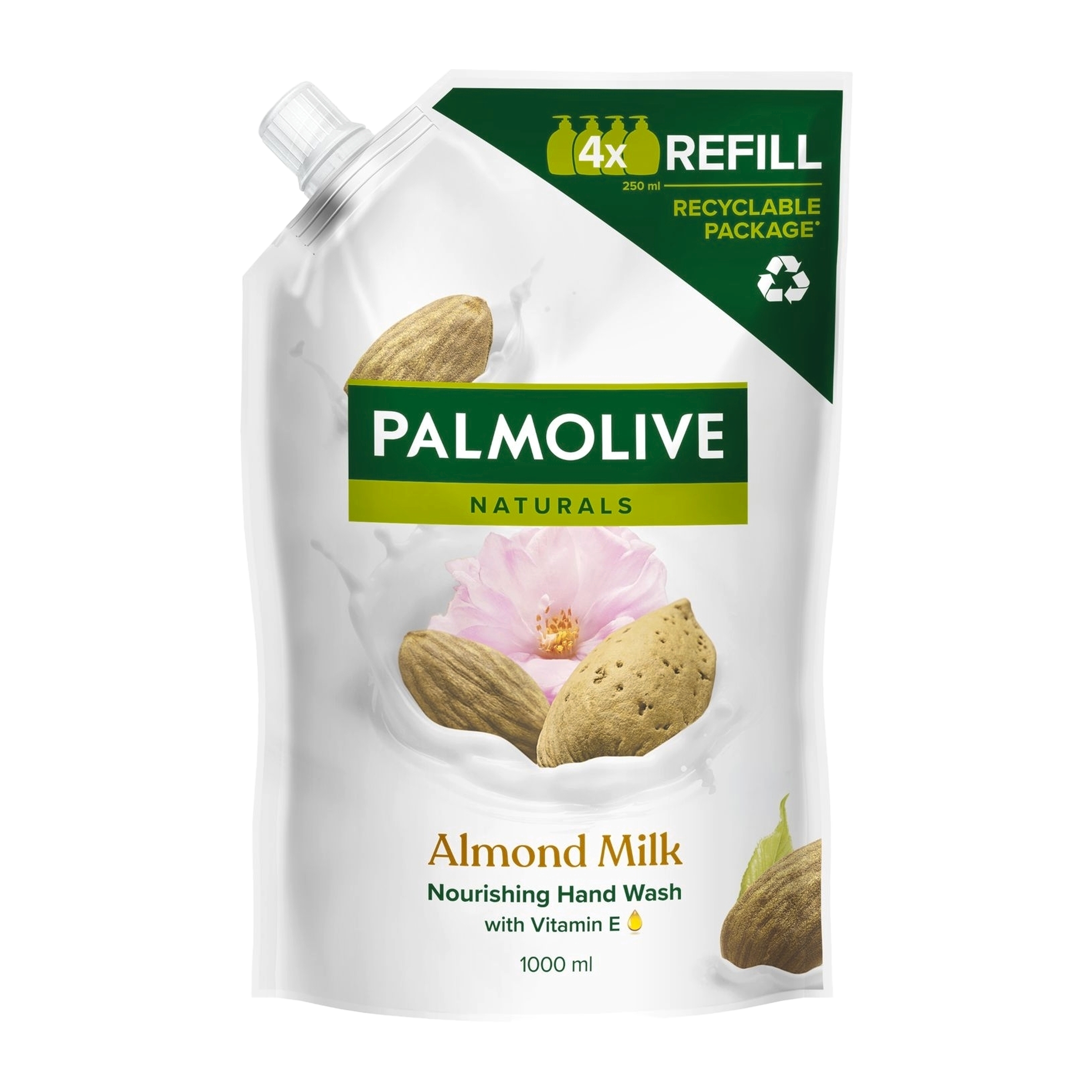 Palmolive Tekuté mýdlo na ruce Naturals Milk & Almond náhradní náplň  1000 ml