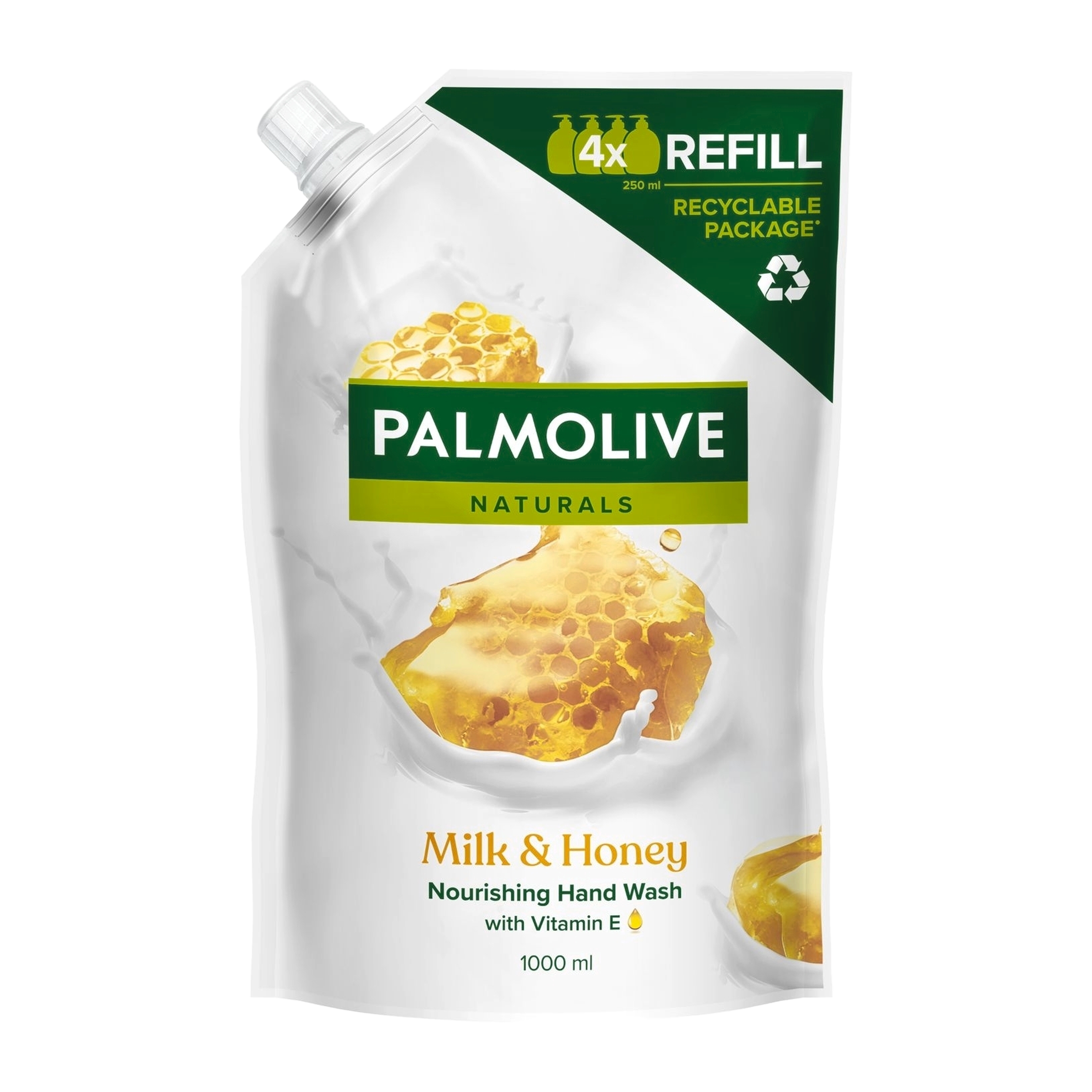 Palmolive Tekuté mýdlo na ruce Naturals Milk & Honey náhradní náplň  1000 ml